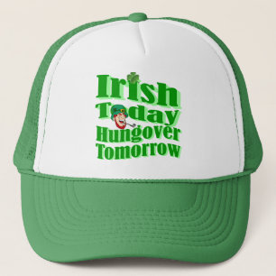 Funny Irish St Patrick's day Trucker Pet