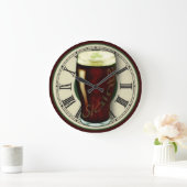 Funny Irish Stout Wall klok (Huis)