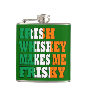 Funny Irish whiskey Heupfles