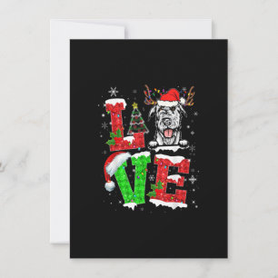 Funny Irish Wolfhound Dog Tree-kerstlampjes Xm Kaart