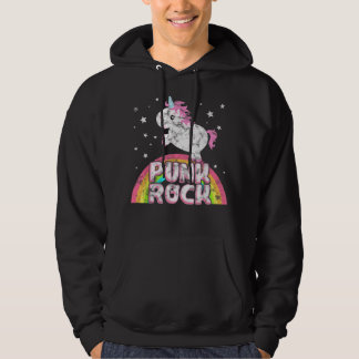 Funny Ironic Cool Unicorn Punk Rock Music T-shirt 