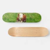 Funny Ironic Koe 4André Skateboard (Horizontaal)