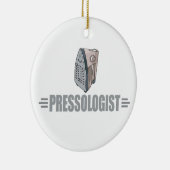 Funny Ironing Keramisch Ornament (Rechts)