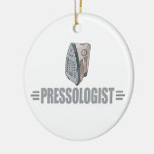 Funny Ironing Keramisch Ornament (Links)