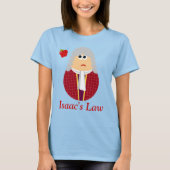 Funny Isaac Newton Tshirt (Voorkant)
