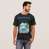 Funny Island Cruise Ship Family Reunion  T-shirt (Voorkant volledig)