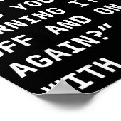 Funny It New Year’s Resolution Tech Computer Suprt Poster (Hoek)