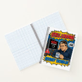 Funny IT Tech Humour loading Pop Art Notitieboek (Binnen)