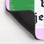 Funny Italiaans bij injectie Mousepad Muismat (Hoek)