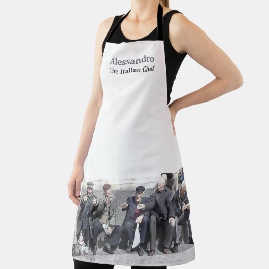 Funny Italiaans Siciliaans keukenSchort Schort (Insitu)