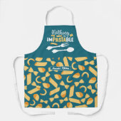 Funny Italiaanse Chef Food Pun Cooking Pasta Patte Schort (Voorkant)