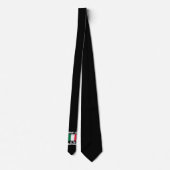 Funny Italiaanse Gift Idea Meatball Italië vlag1 Stropdas (Achterkant)