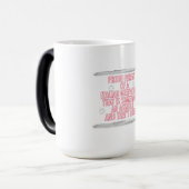 Funny Italiaanse Greyhound Gifts Dog mam papa Magische Mok (Voorkant links)