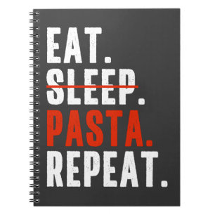 Funny Italiaanse pasta Lovers Gezegde Notitieboek