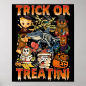 Funny Italian Brain Rot Italian Brainrot Halloween Poster (Voorkant)