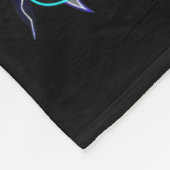 Funny Italian Brainrot Tung Tung Tung Sahur  Fleece Deken (Hoek)