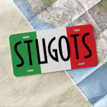 Funny Italian Stugots or Custom Word