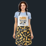 Funny Italy Food Pun Chef Cooking Pasta Pattern Schort<br><div class="desc">Grappig en cool geschreeuw om het koken leuker te maken. Gepersonaliseerd geschenk voor familie en vrienden die graag koken, bakken en een nieuw recept proberen in de keuken. Pas de formulering aan zodat deze bij uw gelegenheid past. U kunt het Hulpmiddel van het Ontwerp gebruiken om het doopvonttype, de doopvontkleur...</div>