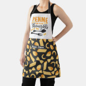 Funny Italy Food Pun Chef Cooking Pasta Pattern Schort (Insitu)