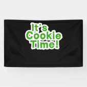 Funny Its Cookie Time Scouts Girl Kids Scouting Mo Spandoek (Horizontaal)