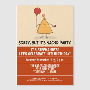 Funny It's Nacho Party Birthday