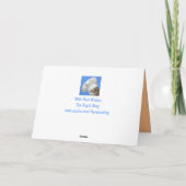 Funny Jack-O-Lantern die Halloween vervoert Kaart (Achterkant)