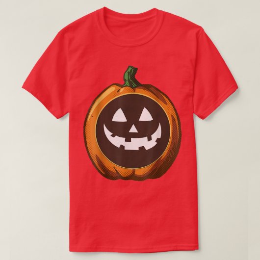 Funny Jack O Lantern Halloween Pumpkin 2022 Smilli T-shirt (Design voorkant)