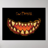 Funny Jack o'lantern Thunder_Cove Poster (Voorkant)