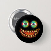 Funny Jack o'lantern Thunder_Cove Ronde Button 5,7 Cm (Voorkant /achterkant)