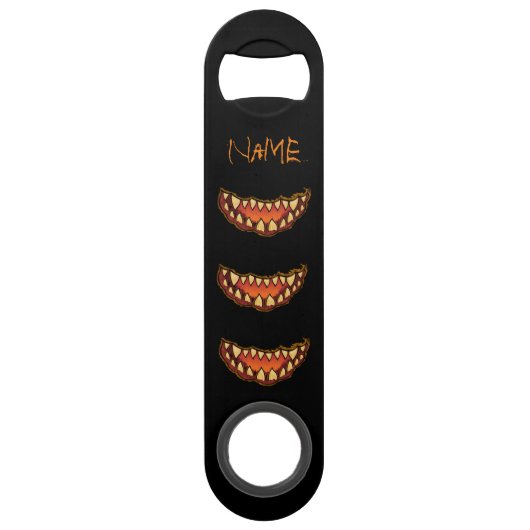 Funny Jack o'lantern Thunder_Cove Speed Flessenopener (Voorkant)