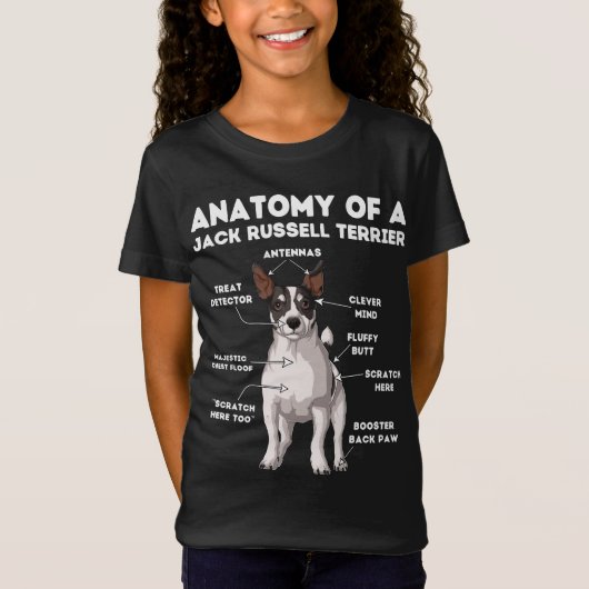 Funny Jack Russell Terrier T-shirt (Voorkant)