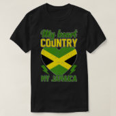 Funny Jamaica Flag Palm Summer Vacking ecchi T-shirt (Design voorkant)
