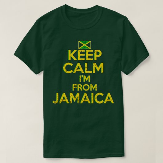 Funny Jamaican T-shirt (Design voorkant)