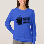 Funny Janitor Cleaning Custodian Coffee Lover T-shirt (Voorkant)