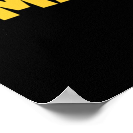 Funny Janitor Poster (Hoek)