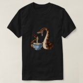 Funny Japanese Kawaii Ramen Snake Ball Python0 T-shirt (Design voorkant)