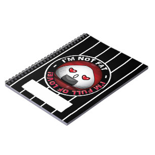 Funny japanese riceball notitieboek