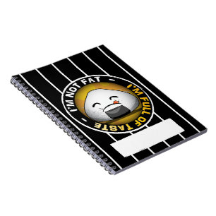Funny japanese riceball notitieboek