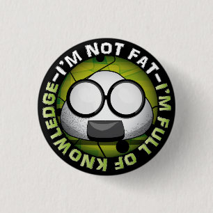 Funny japanese riceball ronde button 3,2 cm