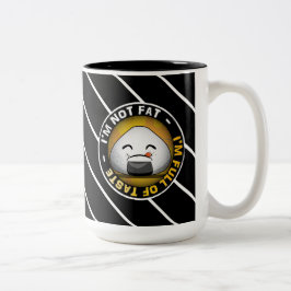 Funny japanese riceball tweekleurige koffiemok