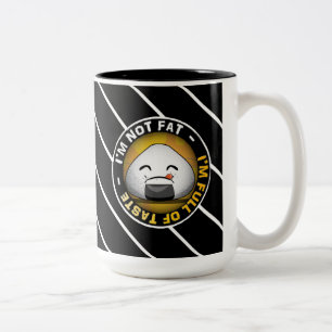 Funny japanese riceball tweekleurige koffiemok