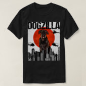 Funny  Japans Dogzilla Giant Schnauzer Pu T-shirt (Design voorkant)