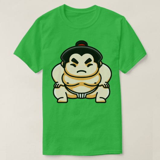 Funny Japans Sumo T-shirt (Design voorkant)