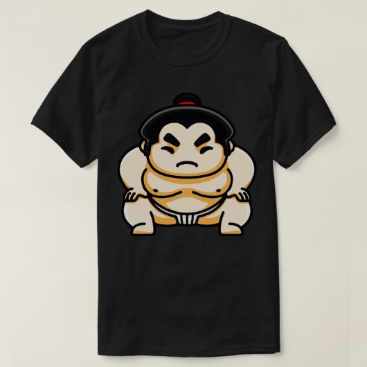 Funny Japans Sumo T-shirt (Design voorkant)