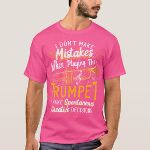 Funny Jazz Trumpet Player Gezegde Creative Jazz Tr T-shirt