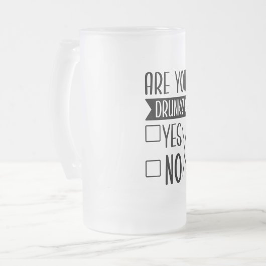 Funny, je Drink de Mok in de vriezer (Voorkant links)