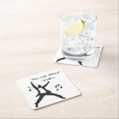 Funny "Je kunt dansen" (Vodka leugens) Kartonnen Onderzetters (Insitu)