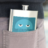 Funny Jellyfish Custom Flask Heupfles (Voorbeeld)