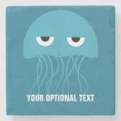 Funny Jellyfish onderzetter (Voorkant)