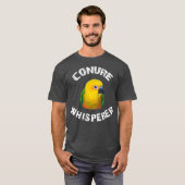 Funny Jenday Conure Apparel Conure Whisperer T-shirt (Voorkant volledig)